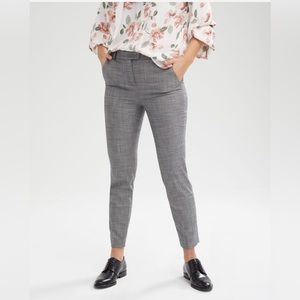 NWT RW&Co Birdseye Signature Fit Slim Leg Ankle Pants Sz 2